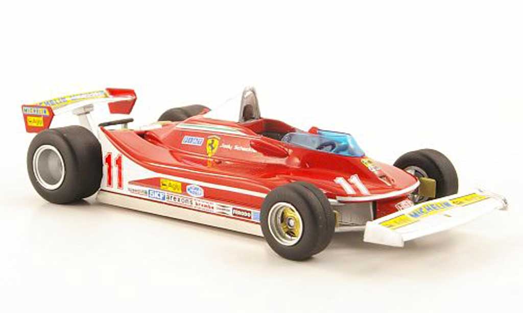 Ferrari 312 T4 1/43 Hot Wheels Elite T4 No.11 J.Scheckter GItalien (Elite) 1979 diecast model cars