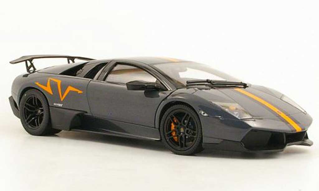 Lamborghini Murcielago LP670 1/18 Norev LP670 4 SV China Edition grey 2010 diecast model cars