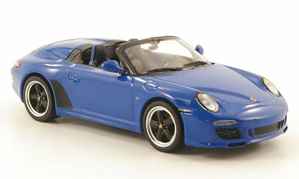Porsche 997 S 1/43 Minichamps Speedster (II) blue 2010 diecast model cars