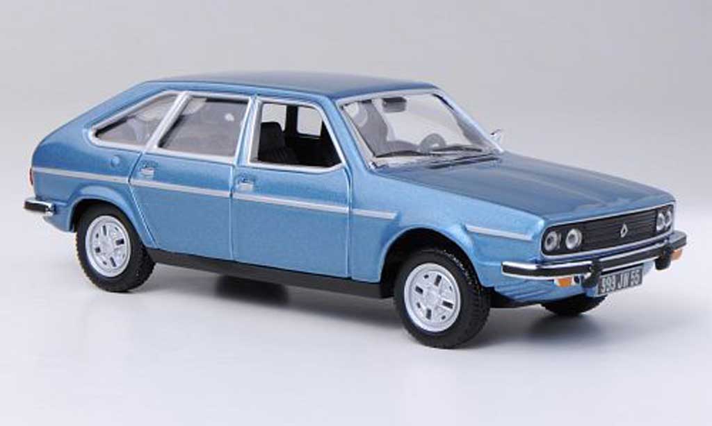 Renault 30 1/43 Norev TS blue 1978 diecast model cars