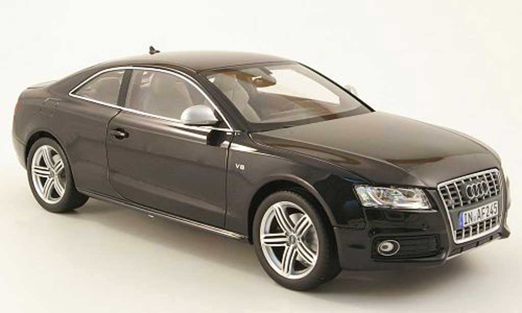 Audi S5 1/18 Norev coupe black 2010 diecast model cars