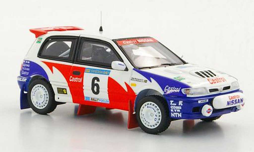Nissan Pulsar 1/43 Provence Moulage GTI-R No.6 S.Blomqvist / B. Melander Rally Schweden 1992 diecast model cars