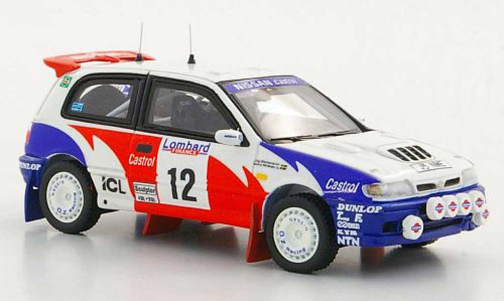 Nissan Pulsar 1/43 Provence Moulage GTI-R No.12 S.Blomqvist / B. Melander RAC Rally 1992 diecast model cars