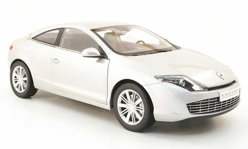 Renault Laguna 1/18 Norev coupe grey metallisee 2008 diecast model cars