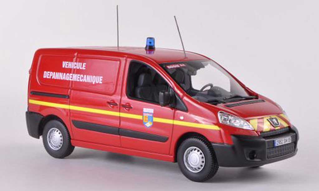 Peugeot Expert 1/43 Norev Kasten Fire brigade Vehicule Depannage Mecanique Feuerfehr (F) 2007 diecast model cars