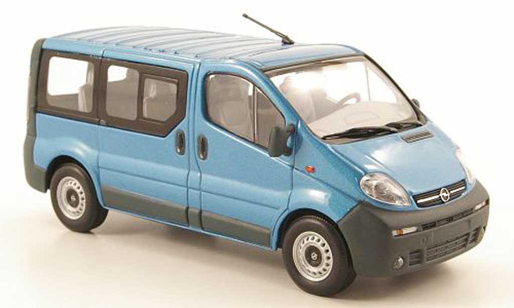 Opel Vivaro 1/43 Minichamps Estate blue 2001 diecast model cars
