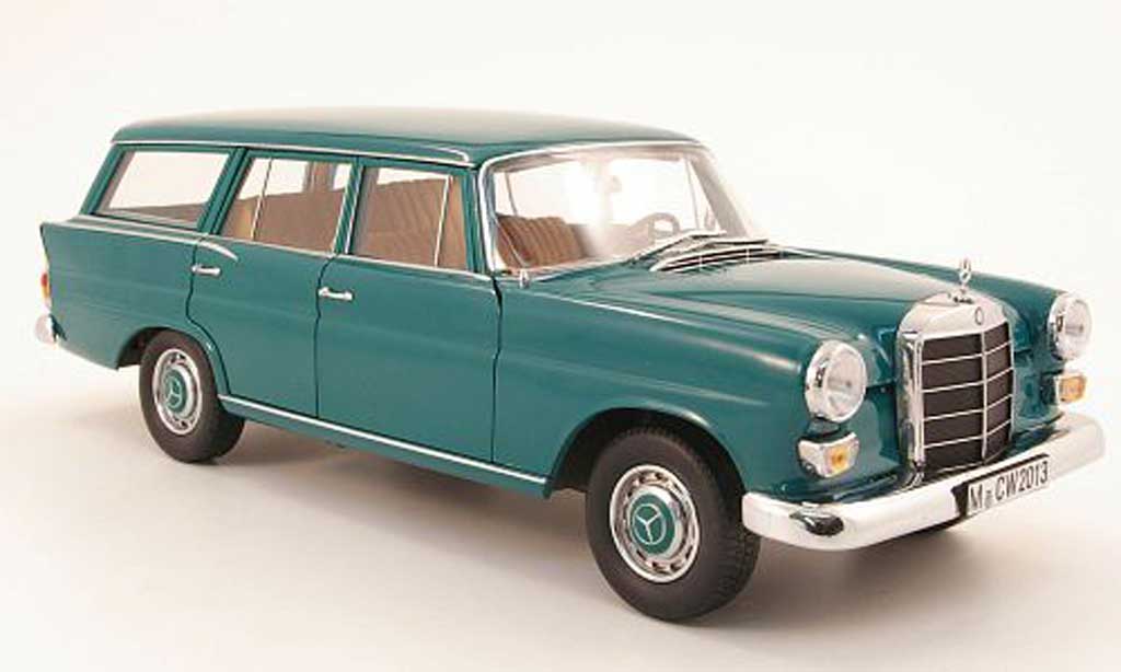 Mercedes 200 1/18 Norev universal (w110) grun 1968 diecast model cars