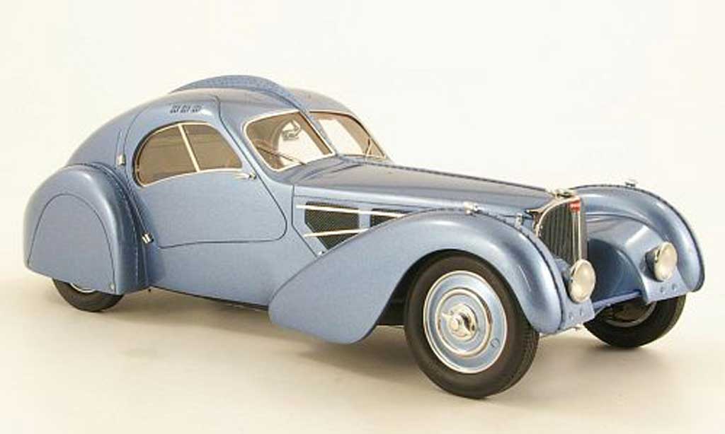 Bugatti 57 SC 1/18 Neo SC Atlantic grey metallisee blue 1932 diecast model cars