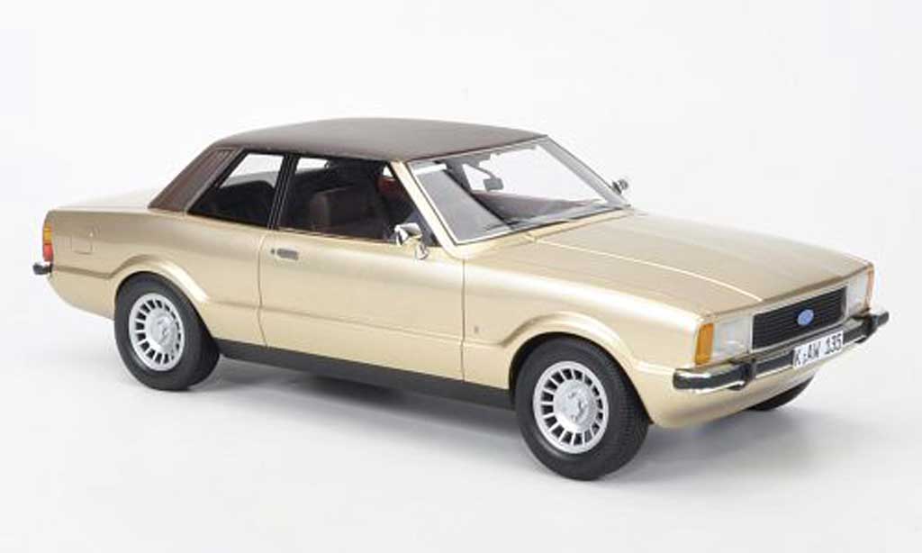 Ford Taunus 1/18 Neo TC2 Ghia or/brown 1976 diecast model cars