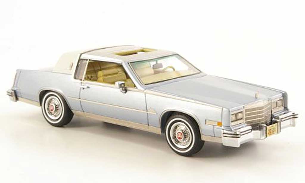 Cadillac Eldorado 1/43 Neo Biarritz grey blue/grey 1980 diecast model cars