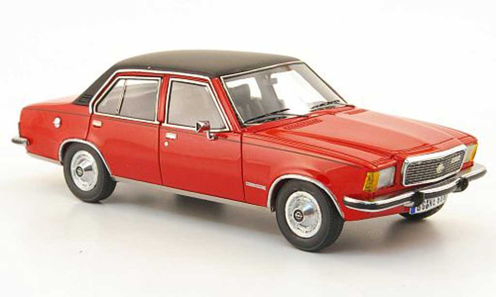 Opel Commodore B 1/43 Neo B red/black 1973 diecast model cars