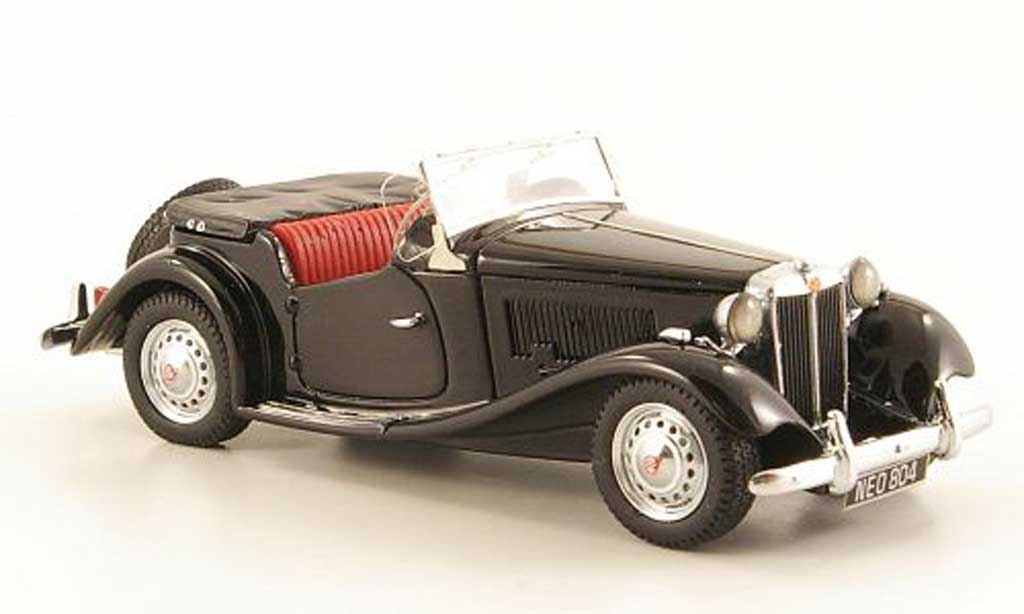 MG TD 1/43 Neo MKII black 1950 diecast model cars