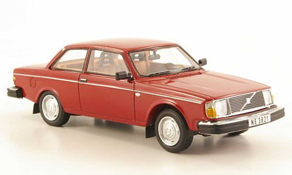 Volvo 242 1/43 Neo DL red 1975 diecast model cars