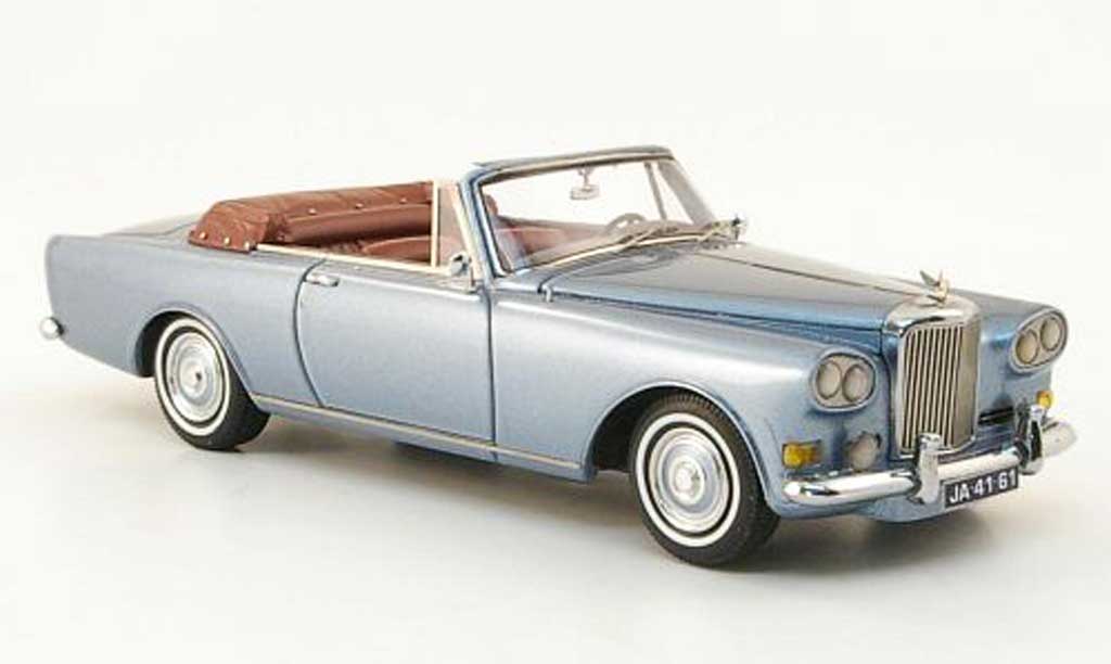 Bentley Continental SIII 1/43 Neo SIII Mulliner Park Ward DHC grey blue 1963 diecast model cars