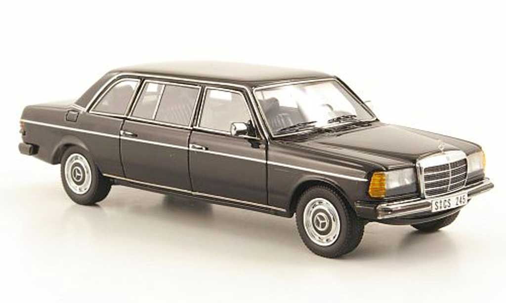 Mercedes 240 1/43 Neo D Lang (V123) black W123-Langversion 1978 diecast model cars