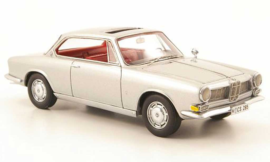 Bmw 3200 1/43 Neo CS Bertone grey 1961 diecast model cars