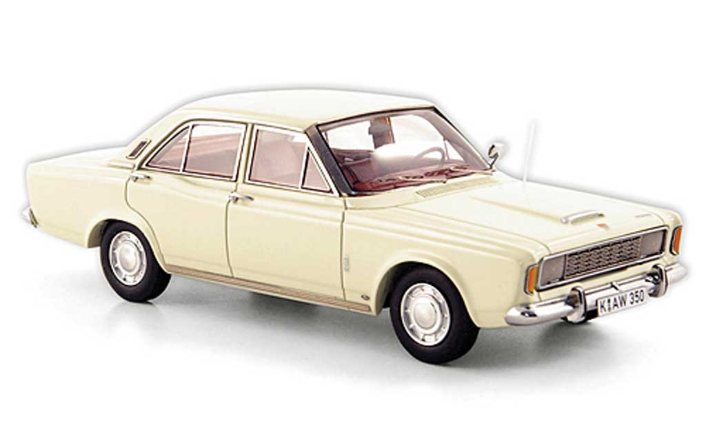 Ford Taunus 1968 1/43 Neo 1968 (P7a) 20M white diecast model cars