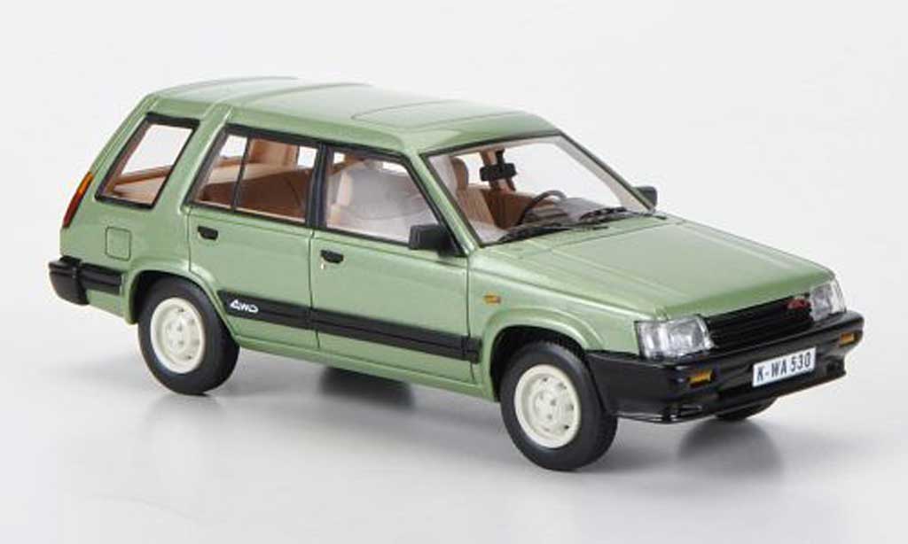 Toyota Tercel 1/43 Neo 4WD grun 1983 diecast model cars