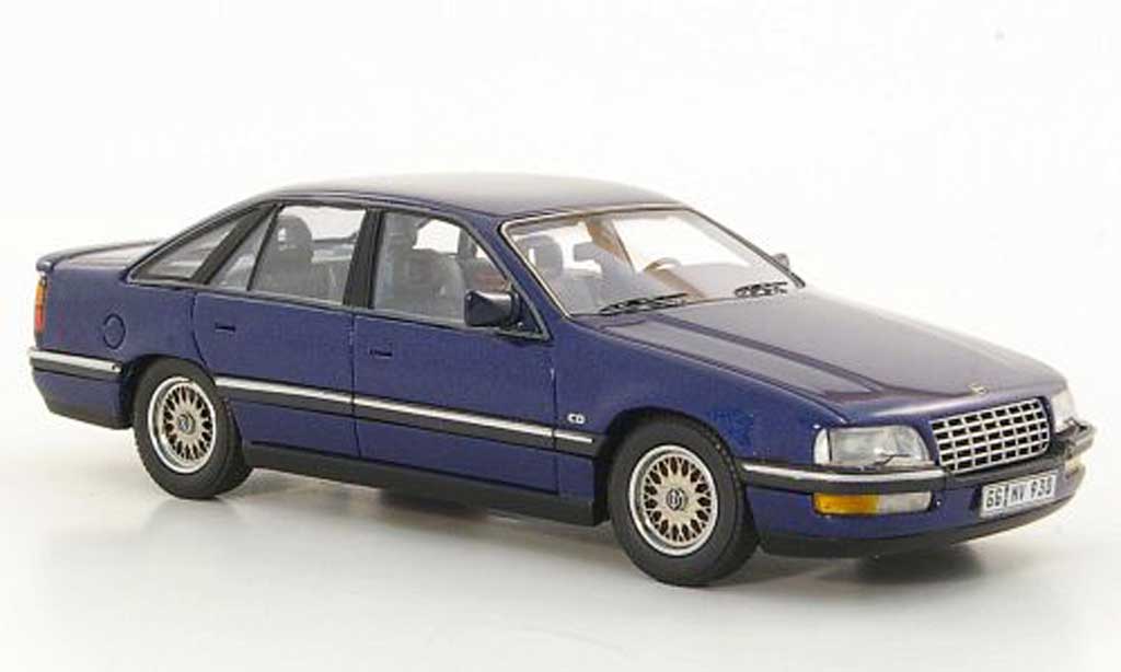 Opel Senator 1/43 Neo B 3.0i 24V blue 1990 diecast model cars