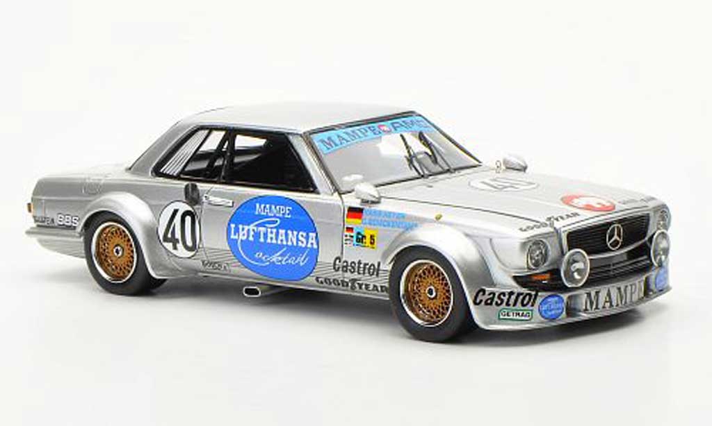 Mercedes 450 SLC 1/43 Neo SLC No.40 AMG Mampe Heyer/Schickentanz 24h Le Mans 1978 diecast model cars
