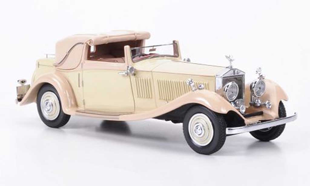 Rolls Royce Phantom 1934 1/43 Neo 1934 II Owen Sedanca Coupe J. Gurnney Nutting & Co. beige/beige 1934 diecast model cars