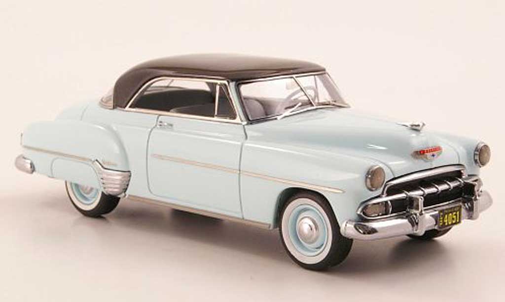 Chevrolet De Luxe 1/43 Neo Styleline Hardtop Coupe blue/grey 1952 diecast model cars