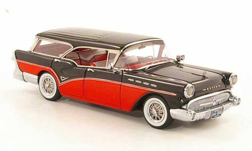 Buick Century 1/43 Neo Caballero Estate red/black 1957 diecast model cars
