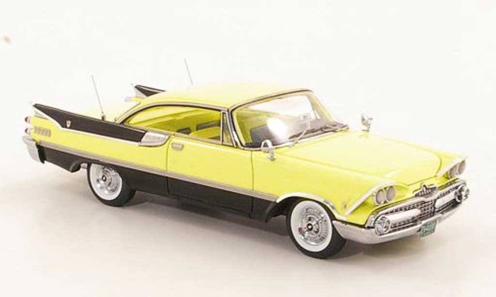 Dodge Custom Royal Lancer 1/43 Neo 2-Door Hardtop Coupe yellow/black 1959 diecast model cars