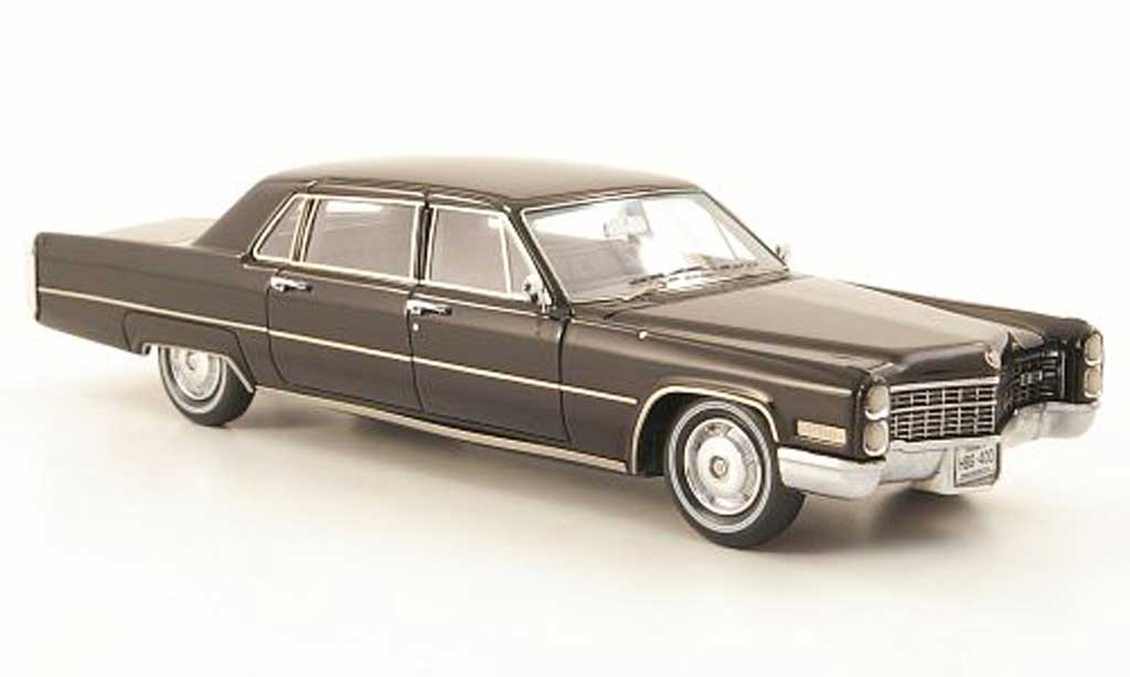 Cadillac Fleetwood 1966 1/43 Neo 1966 75 black diecast model cars