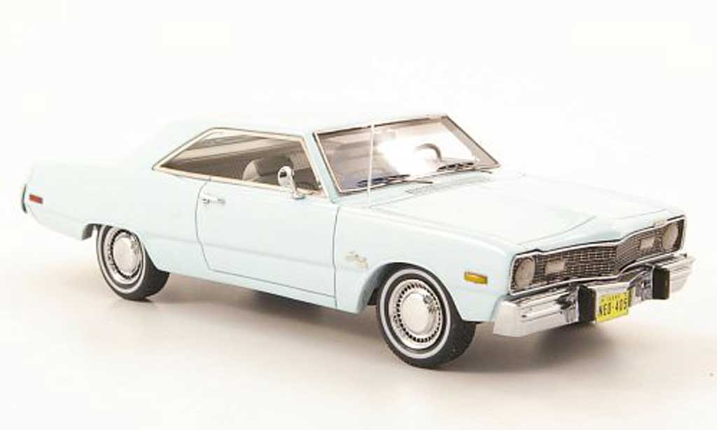 Dodge Dart 1973 1/43 Neo 1973 Swinger blue 1973 diecast model cars