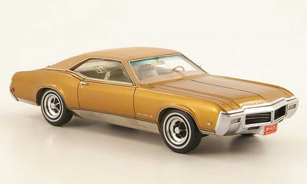 Buick Riviera 1969 1/43 Neo 1969 GS gold/brown diecast model cars