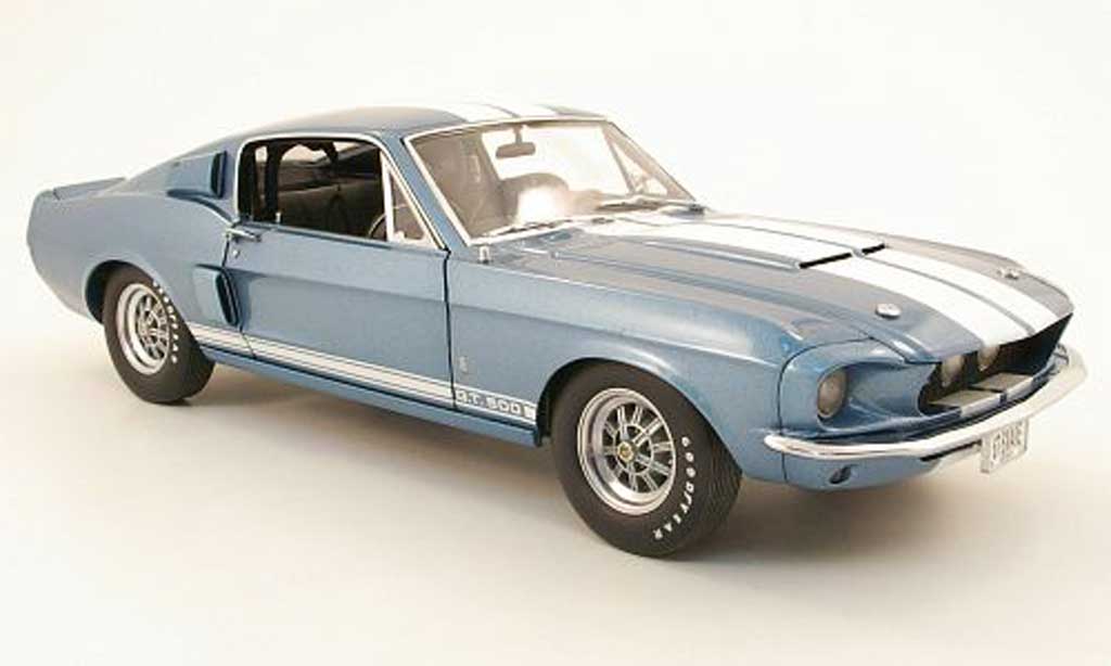 Shelby GT 500 1/18 GMP blue/white 1967 diecast model cars
