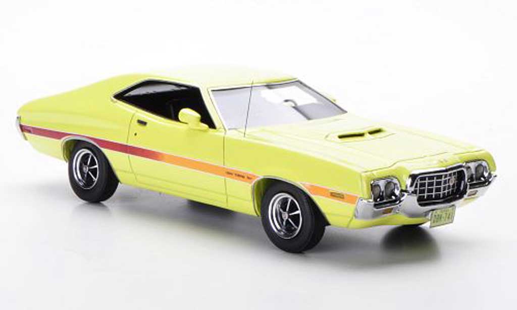 Ford Gran Torino 1/43 Neo Sport yellow 1977 diecast model cars