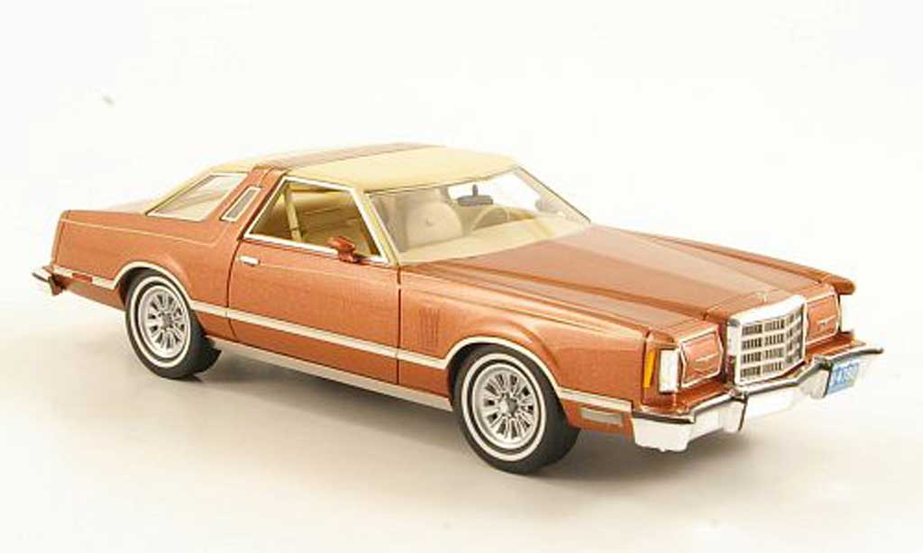 Ford Thunderbird 1979 1/43 Neo 1979 kupfer/beige diecast model cars