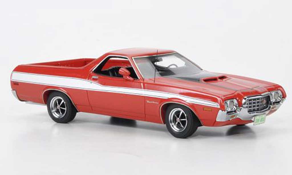 Ford Ranchero 1/43 Neo GT red/black/white 1972 diecast model cars