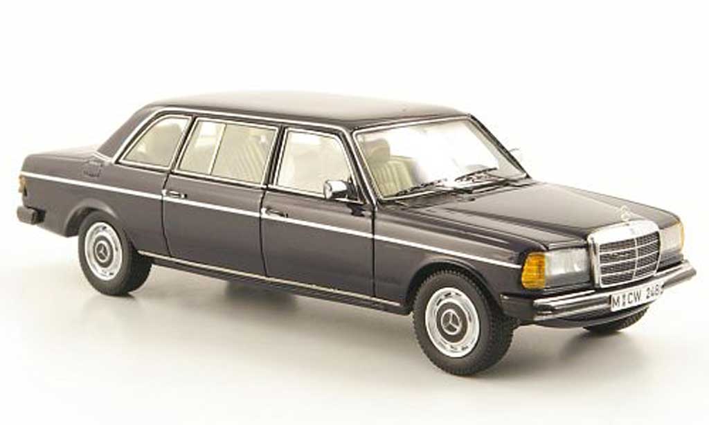 Mercedes 240 1/43 Neo D Lang (V123) blue W123-Langversion limited edition 1978 diecast model cars