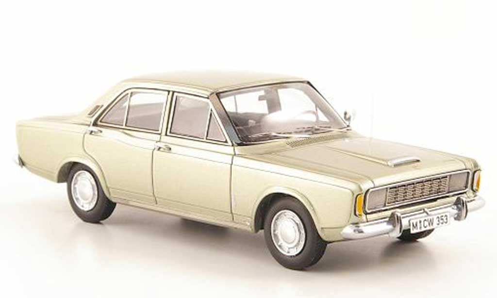 Ford Taunus 1968 1/43 Neo 1968 (P7a) 20M gold limited edition diecast model cars