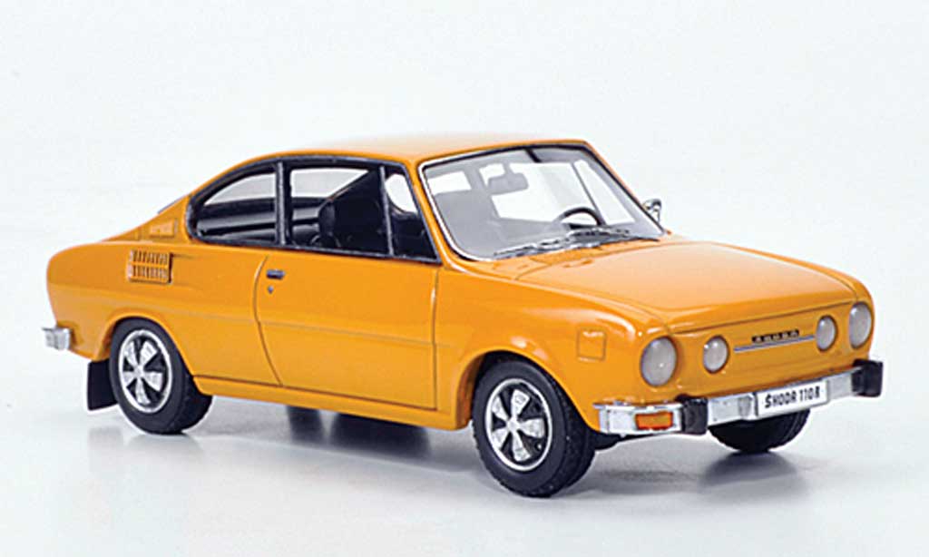 Skoda 110 1/43 Neo R Coupe ocker limitierte Auflage 300 1972 diecast model cars