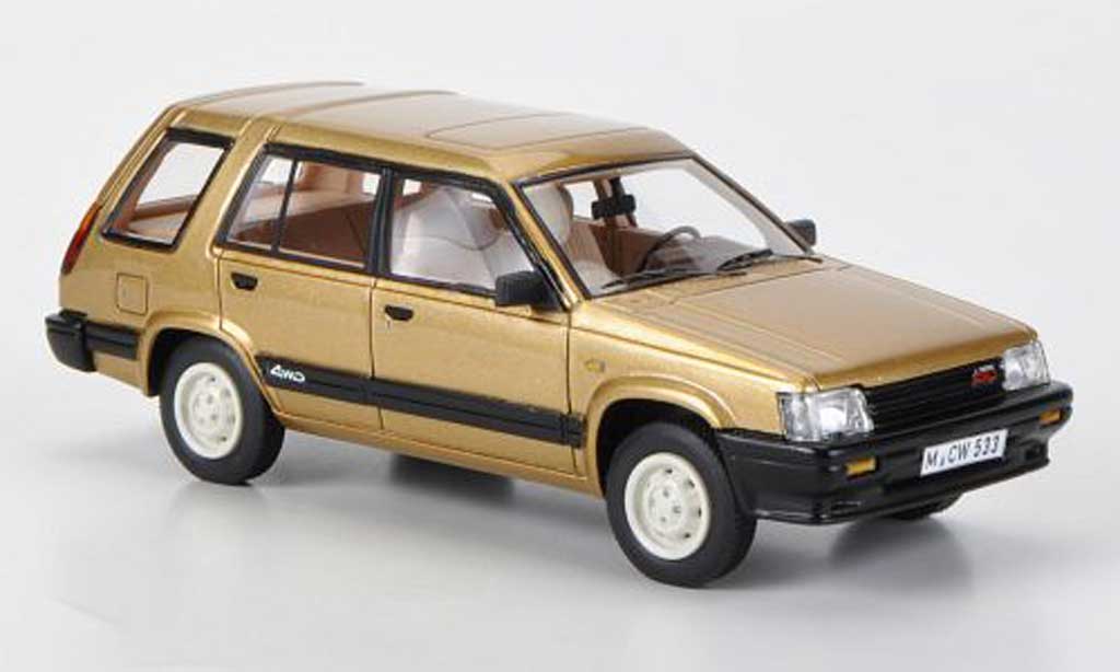 Toyota Tercel 1/43 Neo 4WD gold limited edition 1983 diecast model cars
