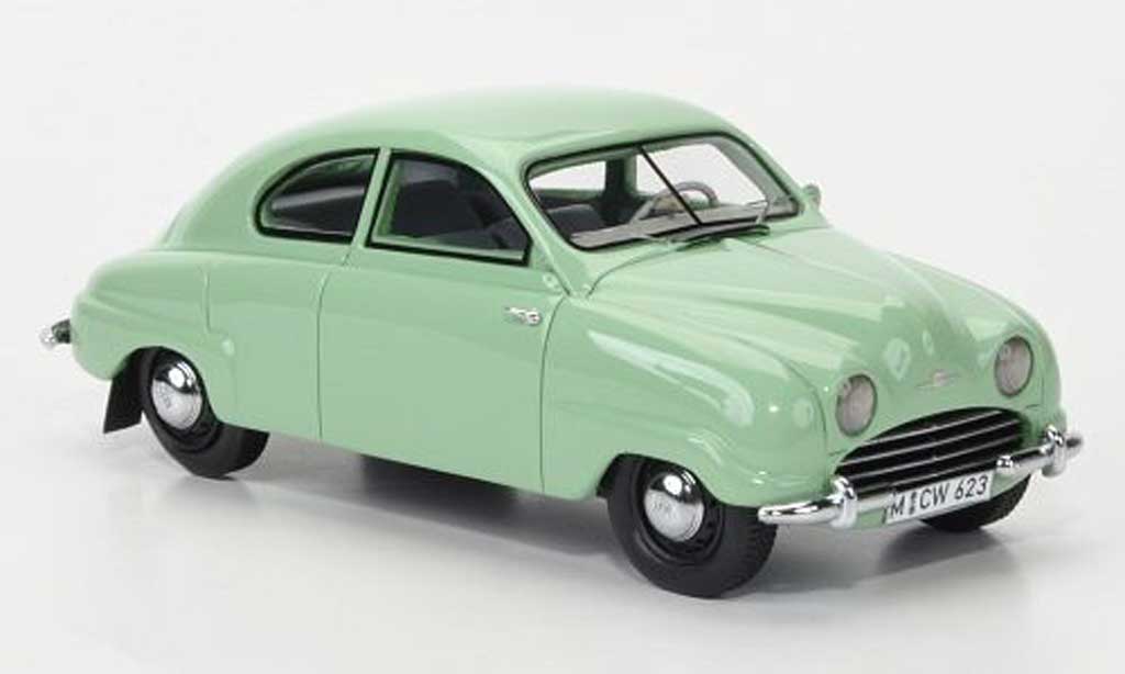 Saab 92B 1/43 Neo grun limited edition 1952 diecast model cars