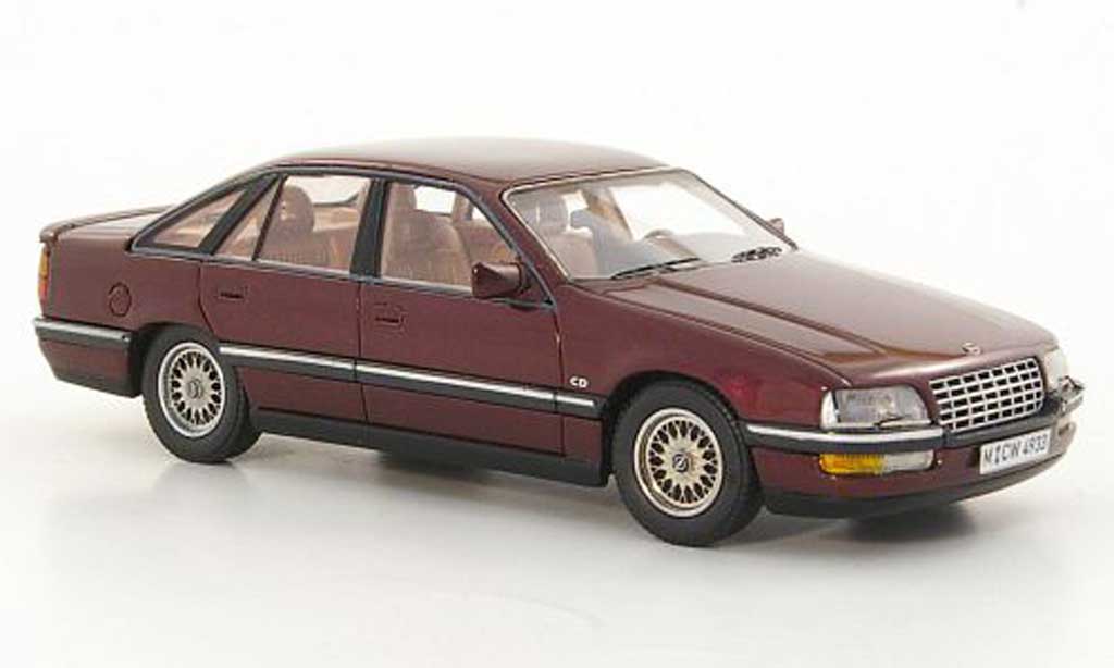 Opel Senator 1/43 Neo B 3.0i 24V red limited edition 1990 diecast model cars