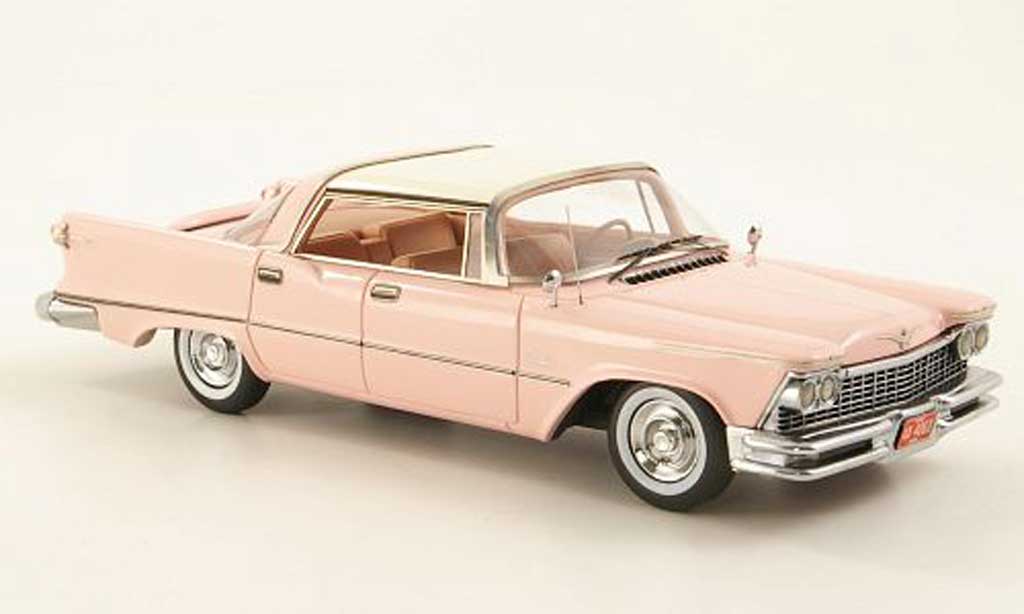 Imperial Crown Southampton 1/43 American Excellence 4-portes HardTop pink/white limited edition 1957 diecast model cars