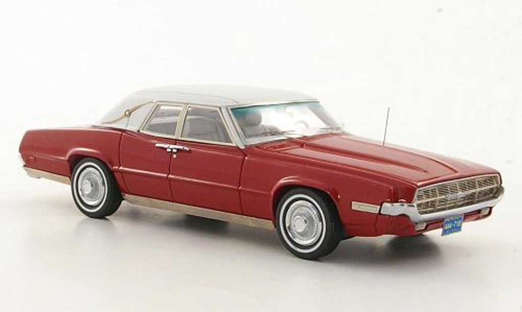 Ford Thunderbird 1969 1/43 American Excellence 1969 Landau red/white limited edition diecast model cars