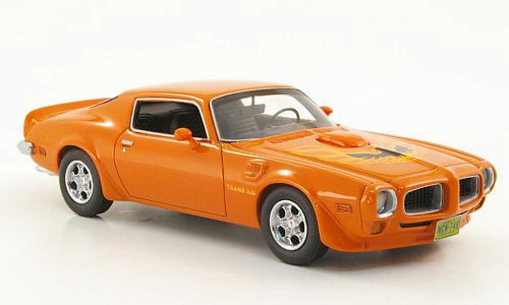 Pontiac Trans Am 1/43 American Excellence Firebird orange limited edition 1972 diecast model cars