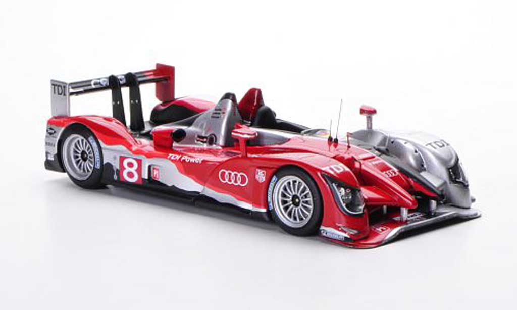 Audi R15 2010 1/43 IXO 2010 TDI No.8 A.Lotterer / M.F?ssler / B.Treluyer 24h Le Mans 2010 diecast model cars