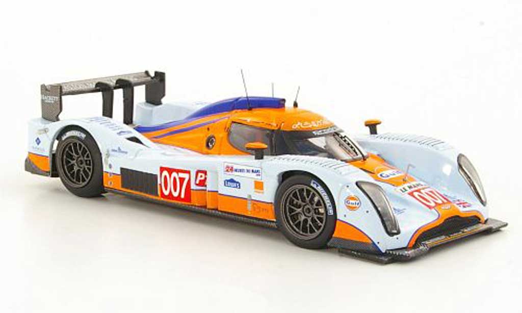 Aston Martin LMP1 1/43 IXO Lola No.007 Gulf H.Primat / S.Mucke / A.Fernandez 24h Le Mans 2010 diecast model cars