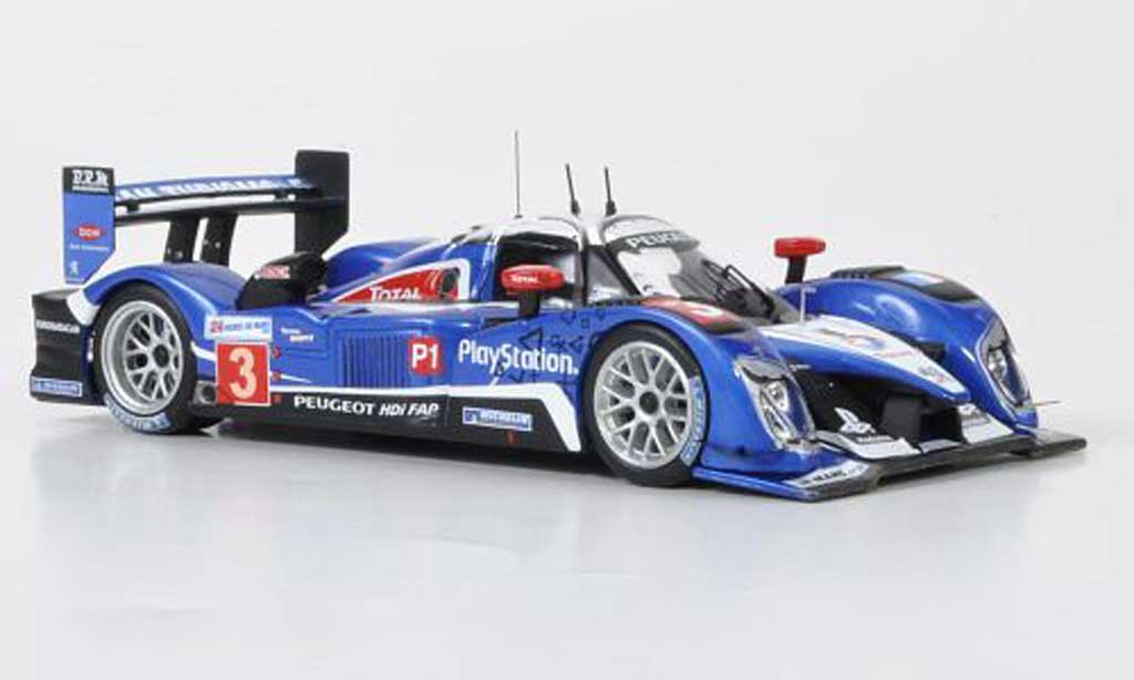 Peugeot 908 2010 1/43 IXO 2010 HDI No.3 Total 24h Le Mans diecast model cars
