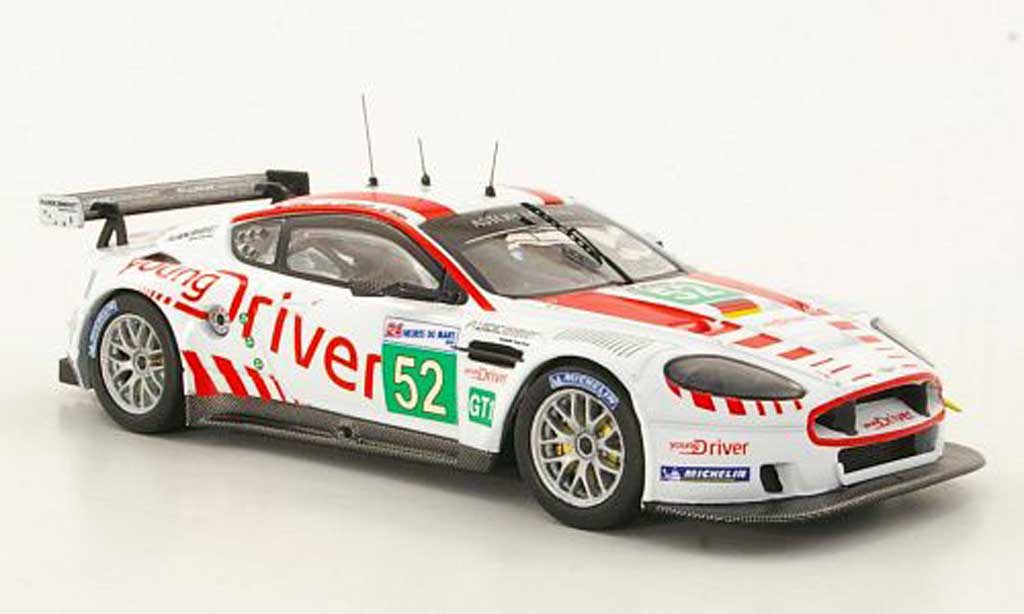 Aston Martin DBR9 1/43 IXO No.52 C.Nygaard / T.Enge / P.Kox 24h Le Mans 2010 diecast model cars