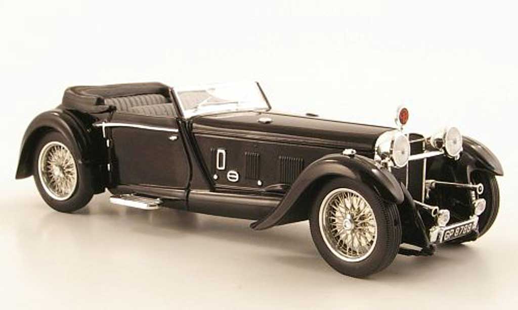 Daimler Double Six 1/43 IXO 50 Convertible black 1931 diecast model cars
