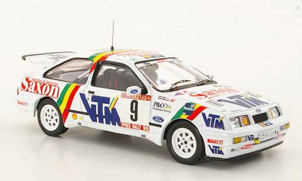 Ford Sierra Cosworth RS 1/43 IXO Cosworth RS No.9 C.McRae / D.Ringer Rally Ypern 1990 diecast model cars